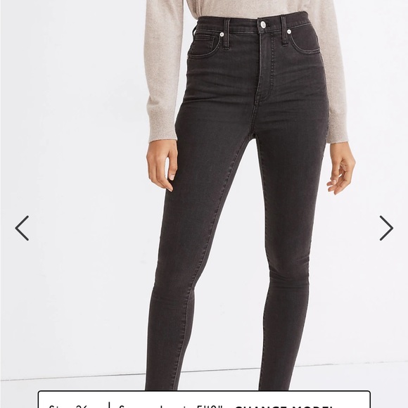 Madewell high rise skinny jeans - Picture 3 of 11